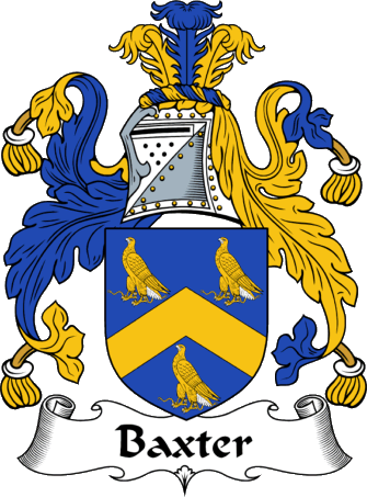 Baxter (England) Coat of Arms