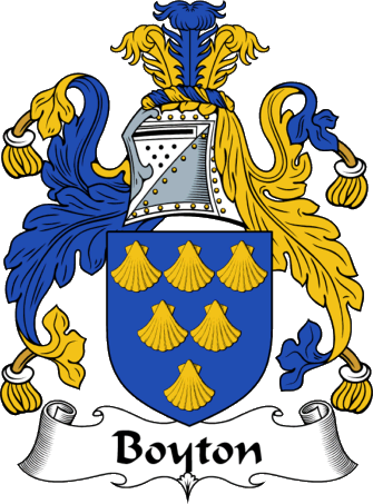 Boyton Coat of Arms
