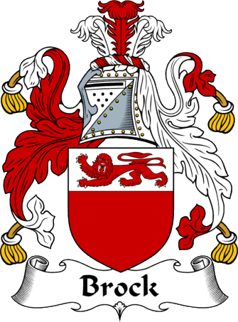 Brock Coat of Arms