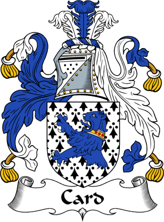 Card Coat of Arms