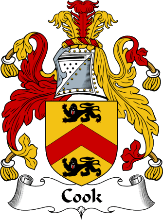 Cook (England) Coat of Arms