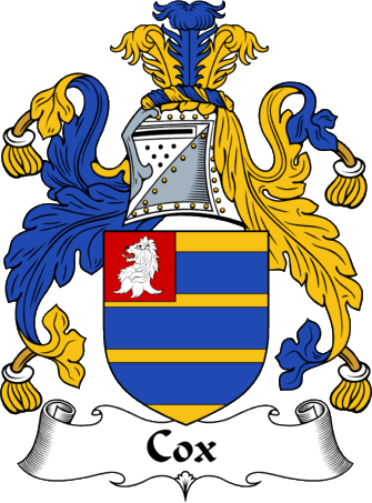 Cox (England) Coat of Arms