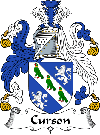 Curson Coat of Arms