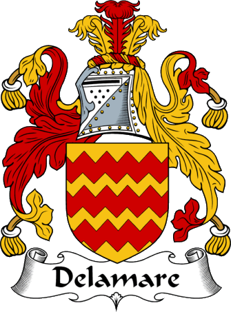 Delamare Coat of Arms
