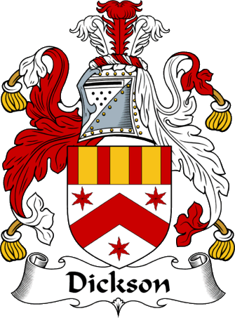 Dickson (England) Coat of Arms