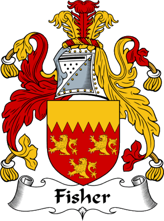 Fisher (England) Coat of Arms