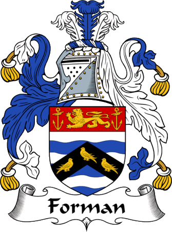 Forman (England) Coat of Arms