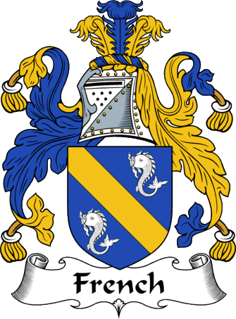 French (England) Coat of Arms