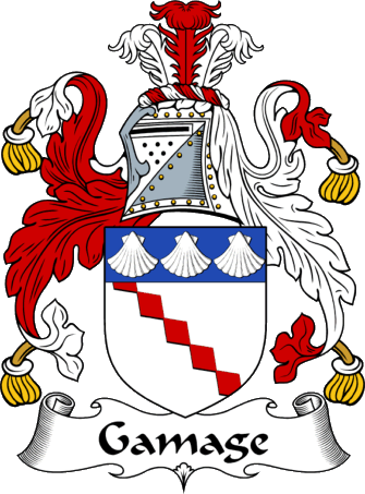 Gamage Coat of Arms