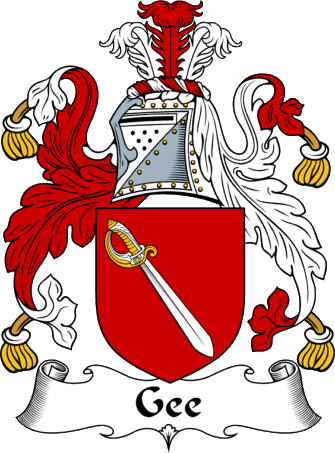 EnglishGathering - The Gee Coat of Arms (Family Crest) and Surname History.