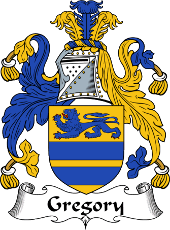 Gregory (England) Coat of Arms