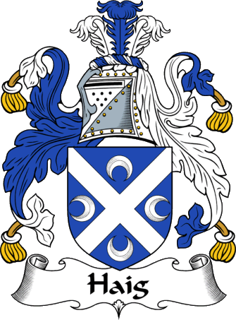 Haig (England) Coat of Arms
