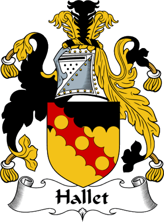 Hallet Coat of Arms