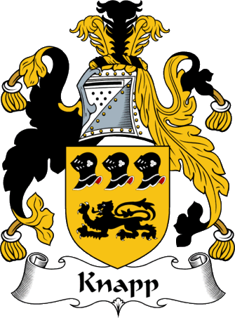 EnglishGathering - The Knapp Coat of Arms (Family Crest) and Surname