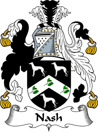 EnglishGathering - The Nash Coat of Arms (Family Crest) and Surname