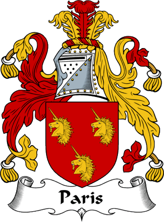 Paris (England) Coat of Arms