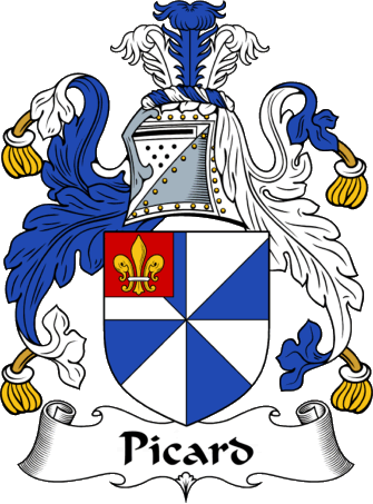 Picard Coat of Arms