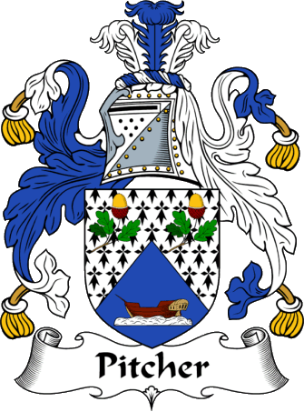 Pitcher Coat of Arms