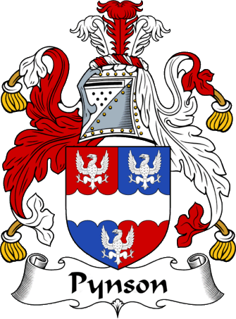 Pynson Coat of Arms