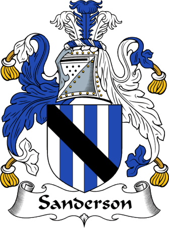 Sanderson (England) Coat of Arms