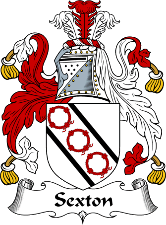 Sexton Coat of Arms