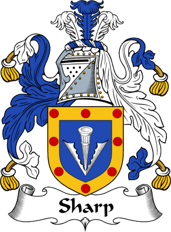 Sharp (England) Coat of Arms