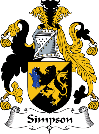 Simpson (England) Coat of Arms