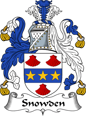Snowden Coat of Arms