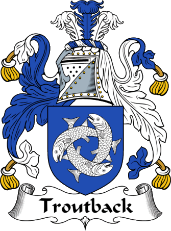 Troutback Coat of Arms