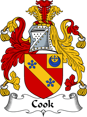Cook (Scotland) Coat of Arms