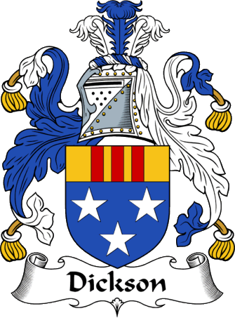 Dickson (Scotland) Coat of Arms
