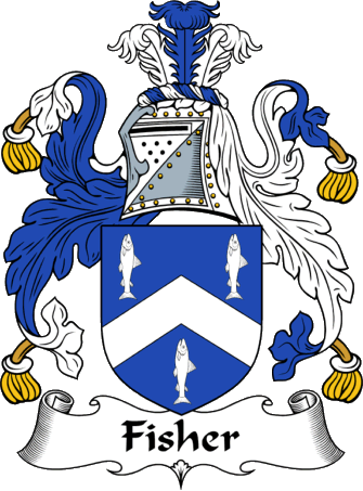 Fisher (Scotland) Coat of Arms