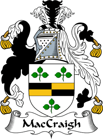 MacCraigh Coat of Arms