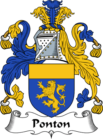 Ponton Coat of Arms