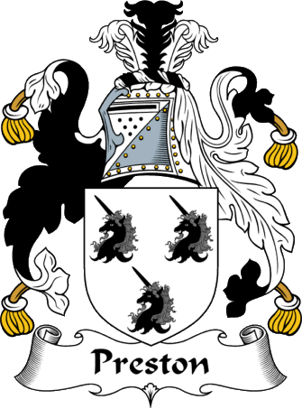 Preston (Scotland) Coat of Arms