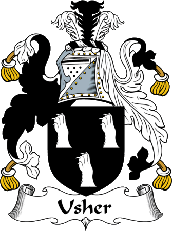 Usher Coat of Arms