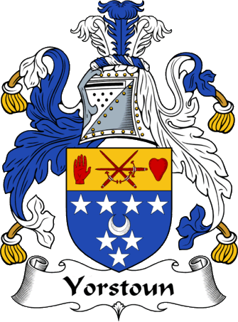 Yorstoun Coat of Arms