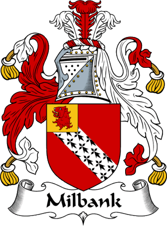 EnglishGathering - The Milbank Coat of Arms (Family Crest) and Surname ...
