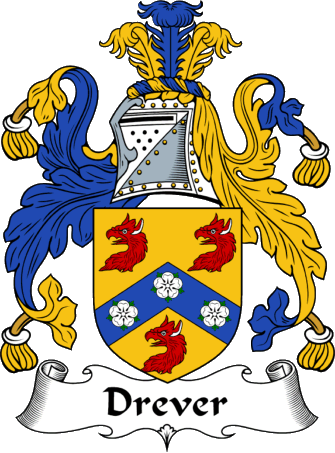 EnglishGathering - The Drever Coat of Arms (Family Crest) and Surname ...